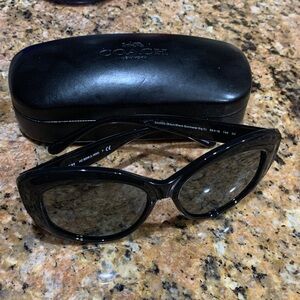 Brand new, Coach limited edition collection, authentic black large sunglasses 🕶️
